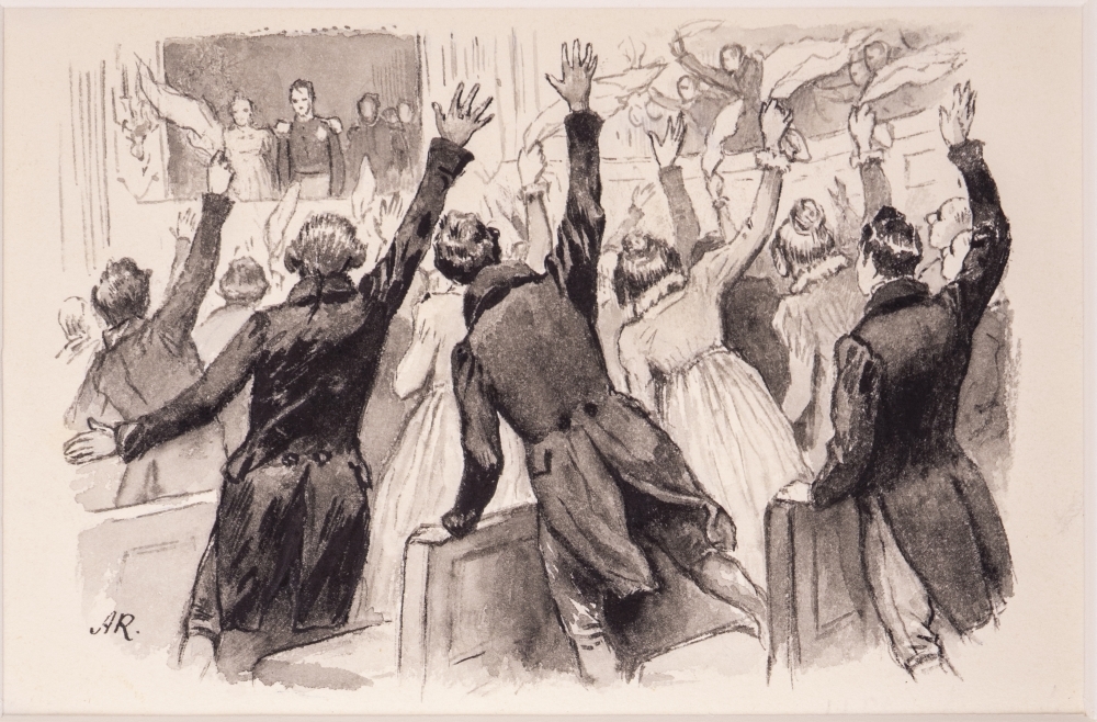 Scenes uit de Belgische Opstand.