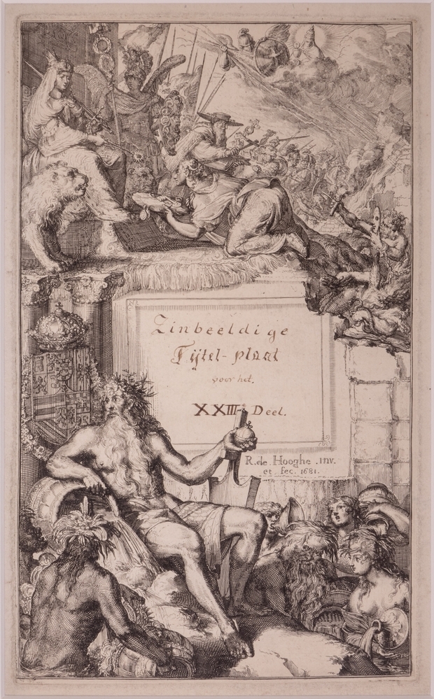 "Zinnebeeldige Tijtel - plaat voor het XXIIIe deel"