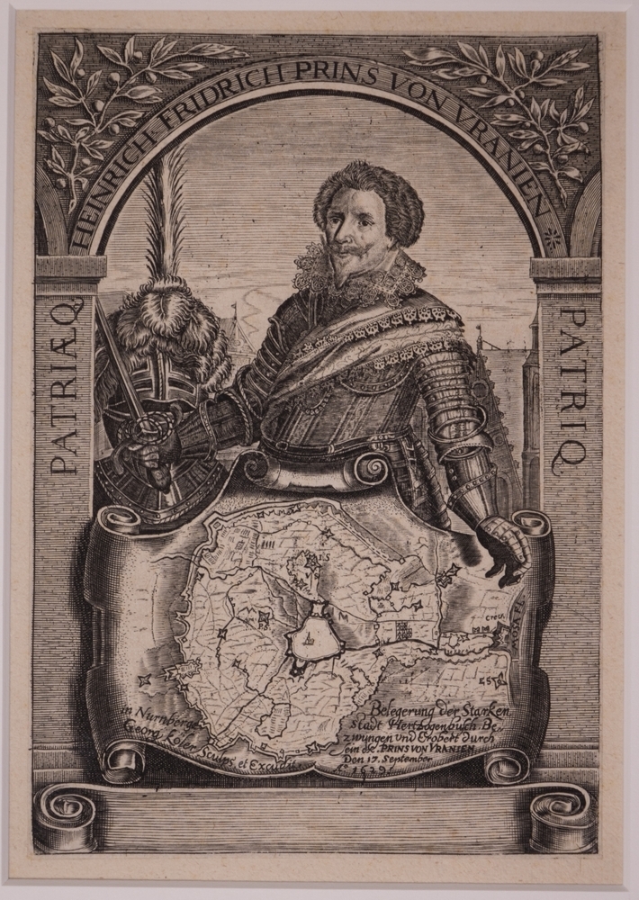 "Belegerung der Starken stadt Hertzogenbusch. Bezwungen und Erobert durch sein ex. Prins von Uranien Den 17 september Ao. 1629."