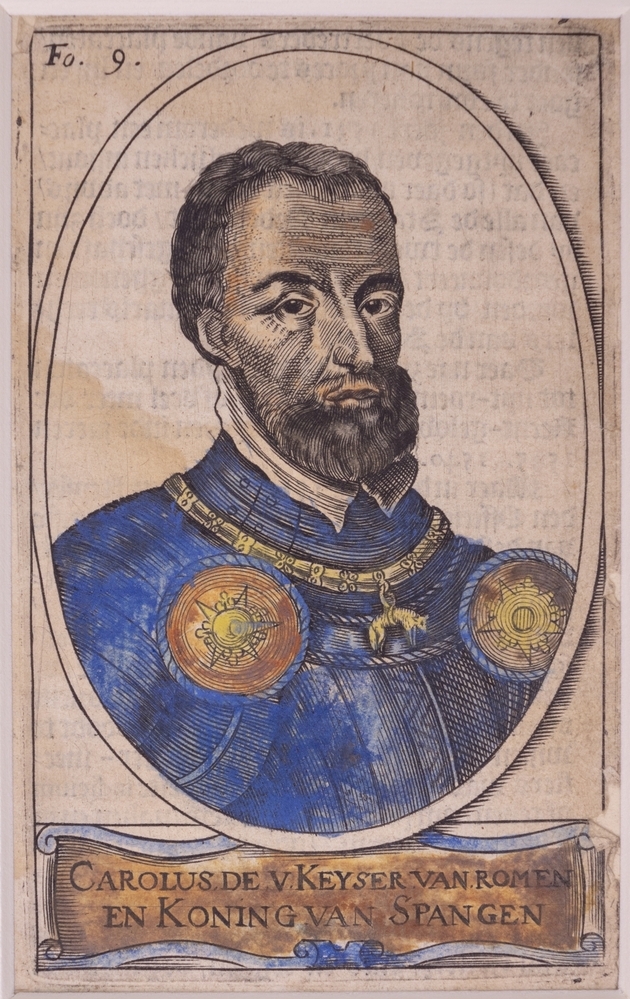 Carolus V (=Carolus I) Koning van Spanje