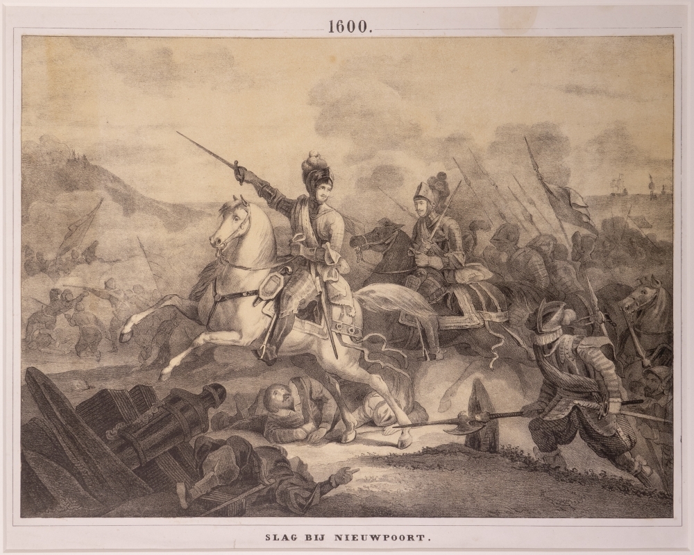 "SLAG BIJ NIEUWPOORT."