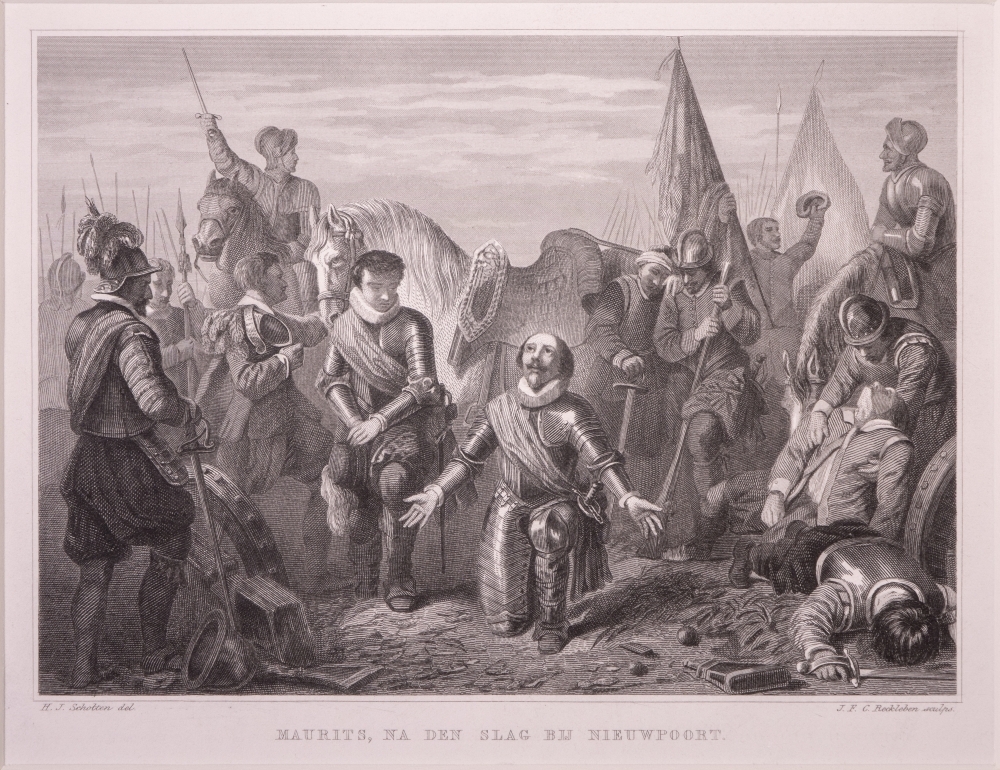 "Maurits, na de slag bij Nieuwpoort.