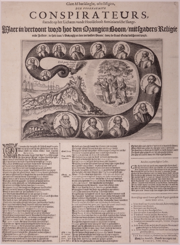 Samenzwering tegen het leven van Maurits en executien der samenzweerders.