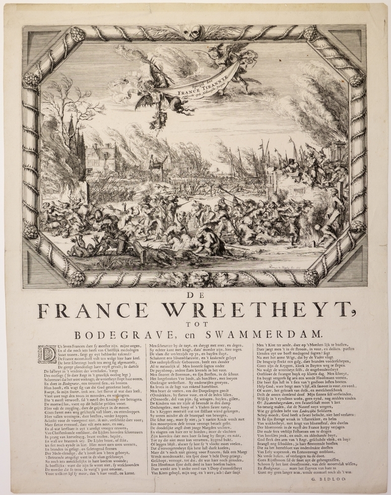 "Spiegel der France Tirannye gepleecht op de Hollantsche Dorpen."