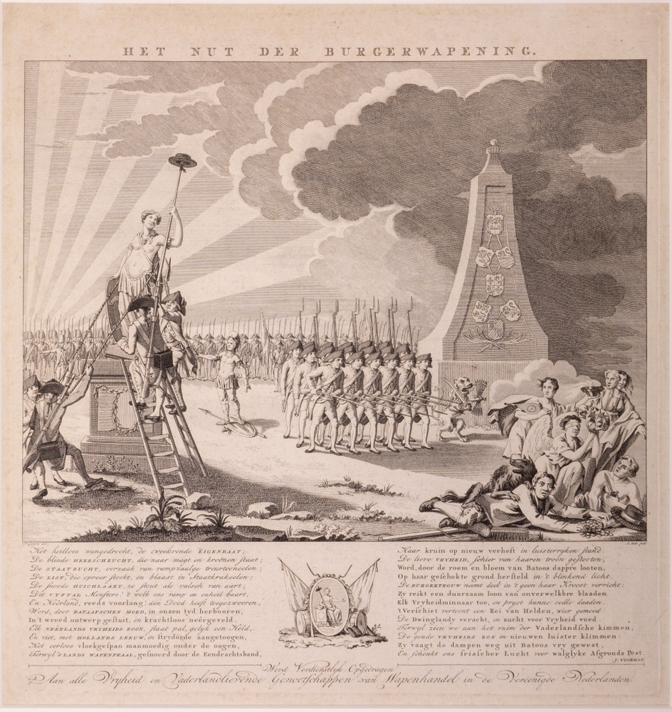 "HET NUT DER BURGERWAPENING."
