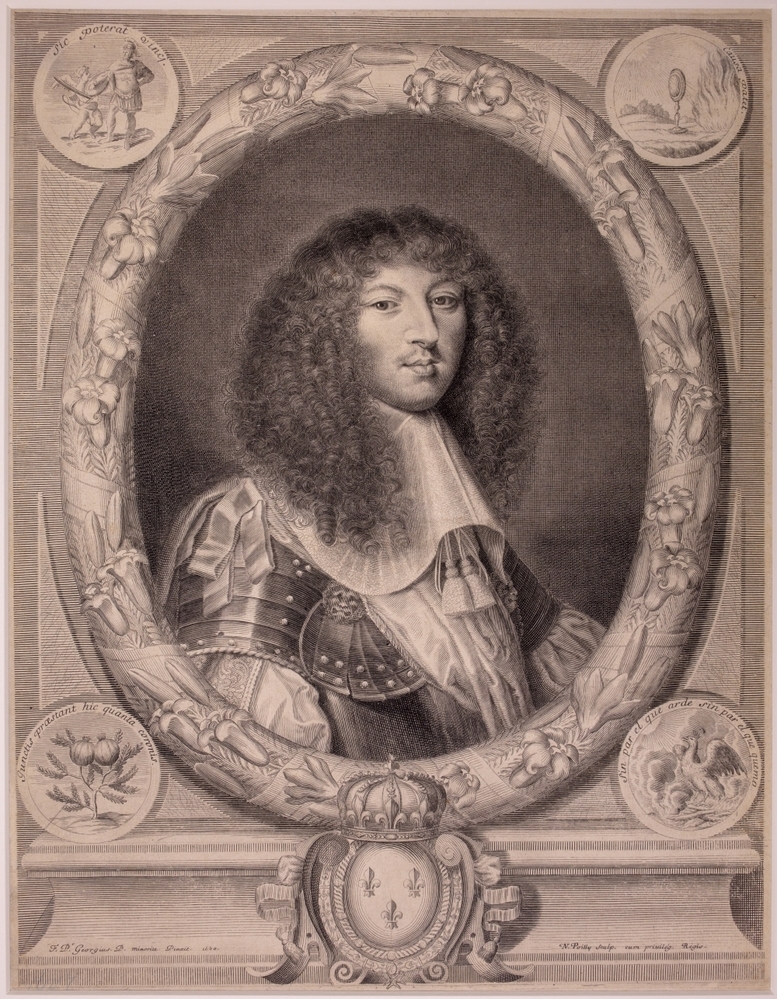 Louis XIV (de Zonnekoning) koning van Frankrijk