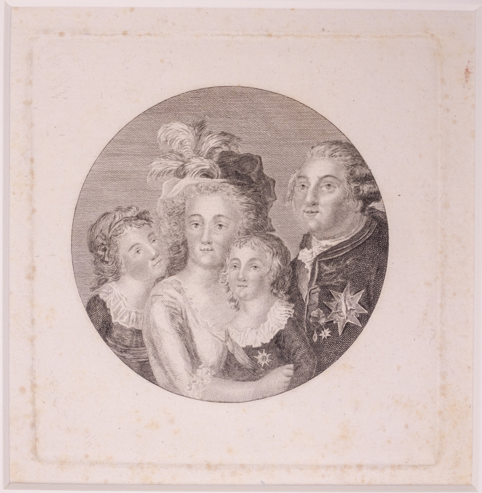 Lodewijk XVI van Bourbon en zijn familie