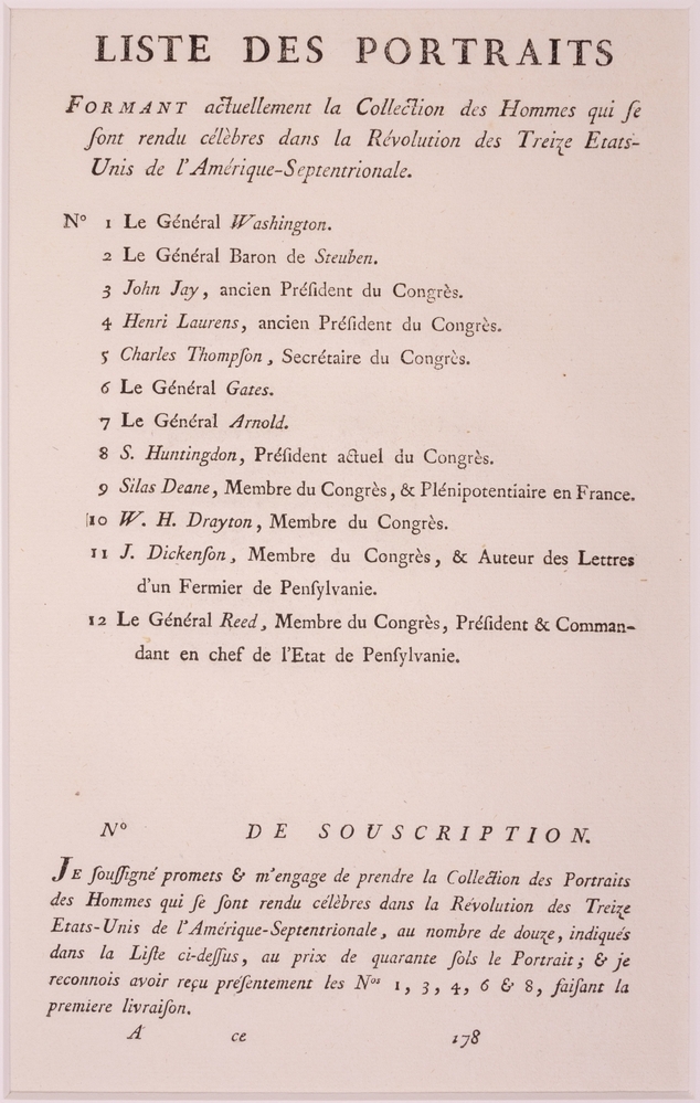 "PORTRAITS DES GENERAUX, MINISTRES ET MAGISTRATS"