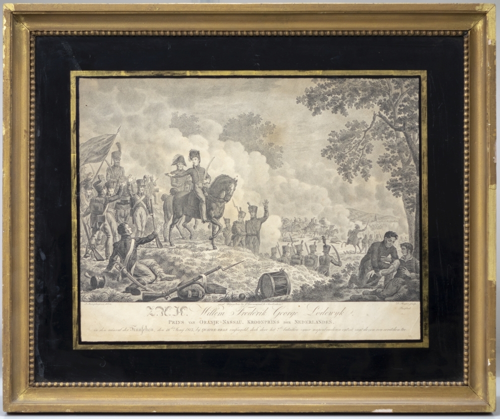 Willem Frederik George Lodewijk bij Quartre-Bras omsingeld.
