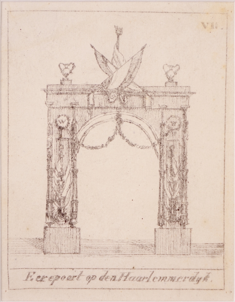 12 afbeeldingen over de Inhuldiging van koning Willem II te Amsterdam.