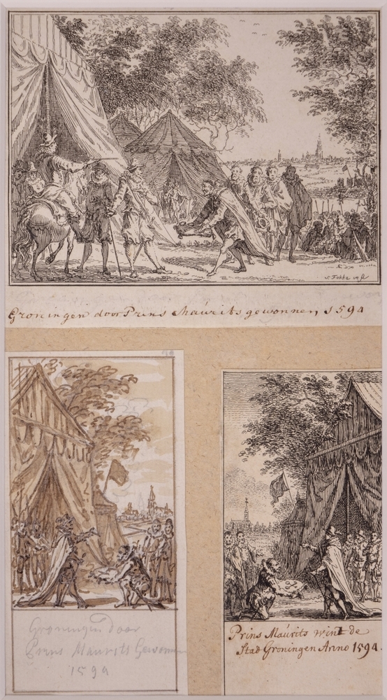 Groningen door Prins Maurits veroverd.