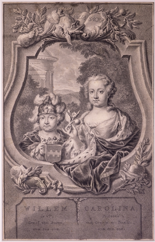 Wilhelmina Carolina & Willem V Batavus (br.en zus) van Oranje-Nassau