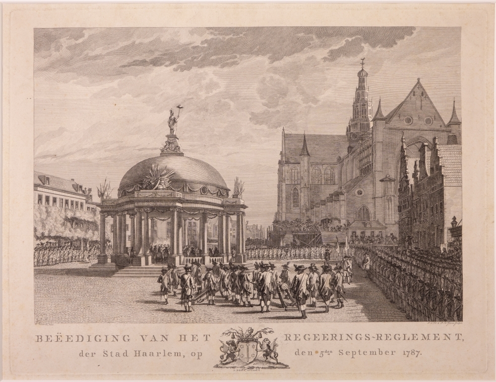 "BEËNDIGING VAN HET REGEERINGS-REGLEMENT, der Stad Haarlem, op den 5den September 1787."