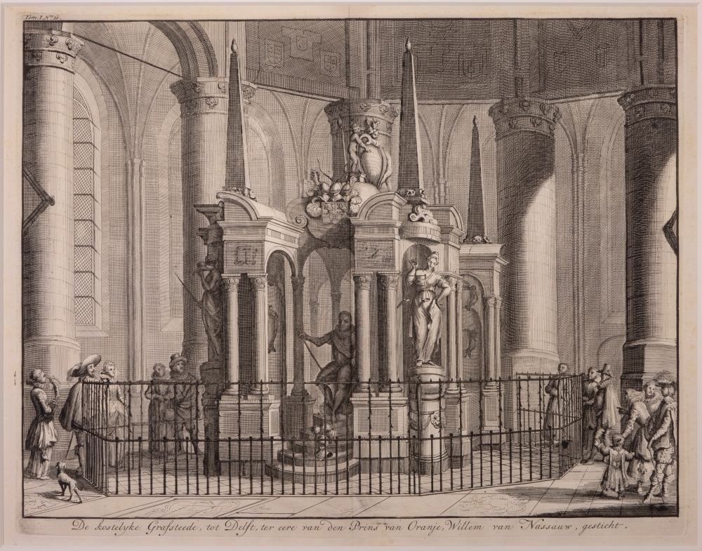 Graftombe van WILLEM I te Delft.