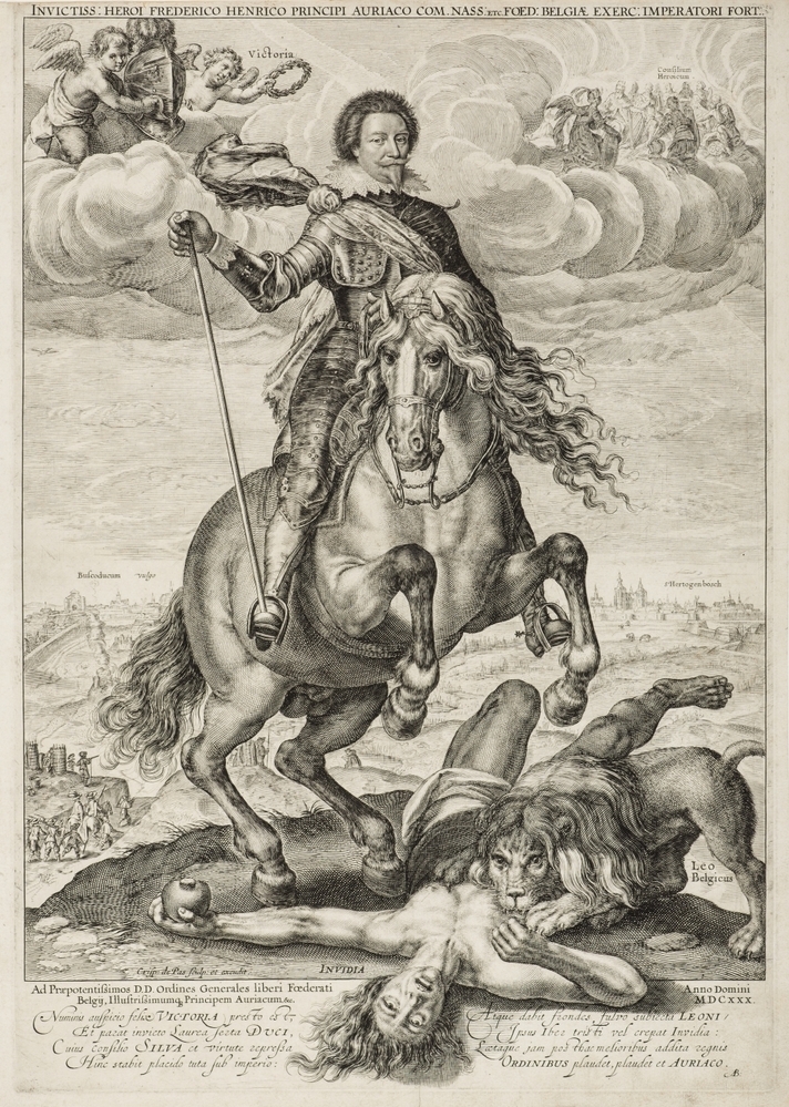 "Zinneprent op Frederik Hendrik na de verovering van 's Bosch.