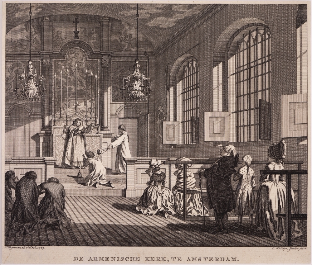 "DE ARMENISCHE KERK, TE AMSTERDAM."