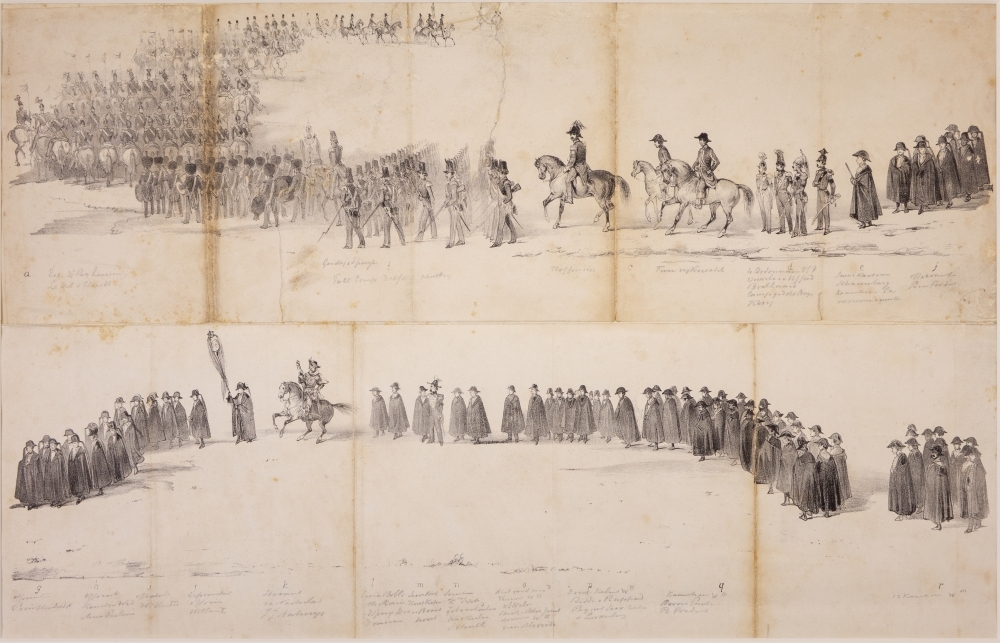 Begrafenis van Koning Willem II.