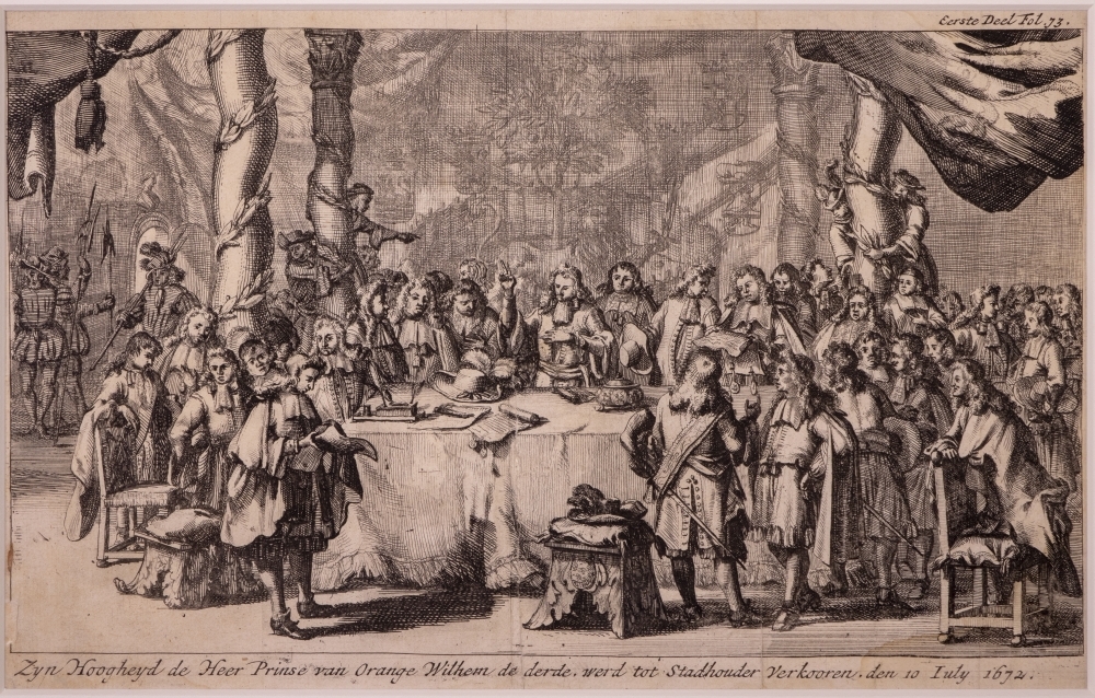 Willem III wordt tot Stadhouder verkoren.