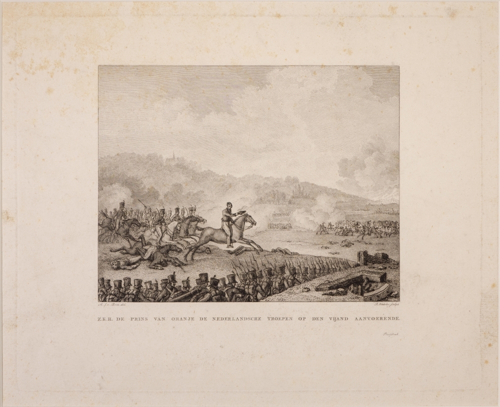 Veldslagen van Quatre-Bras en Waterloo.