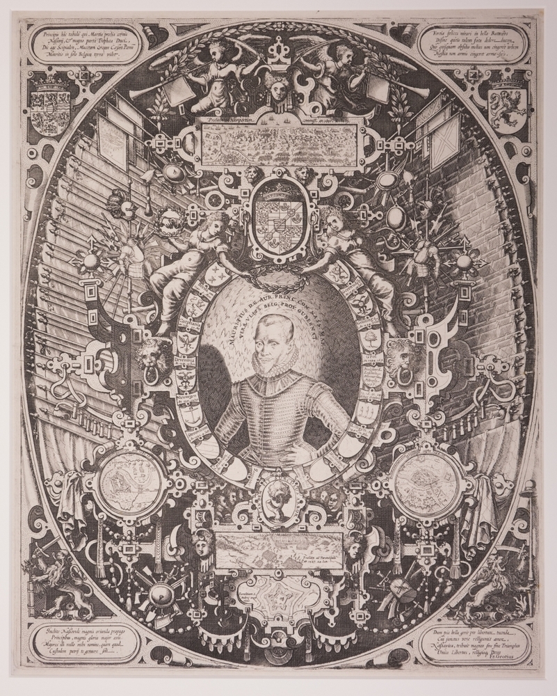 Hulde aan de overwinningen van Maurits.