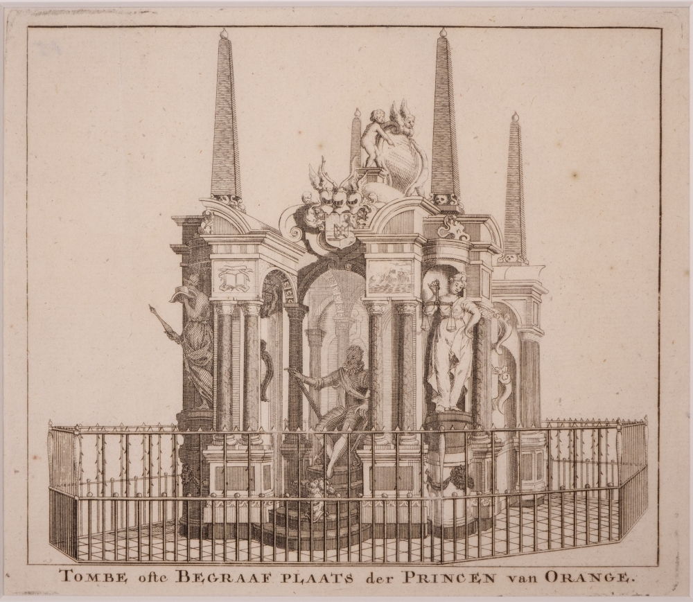 Graftombe van WILLEM I te Delft.