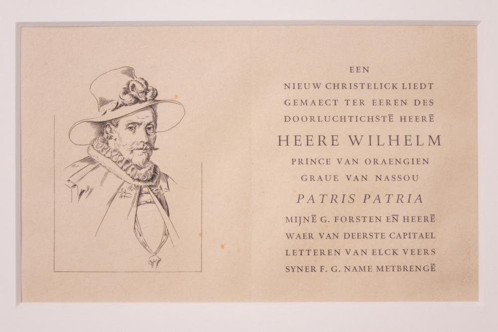 Willem I , de Zwijger van Oranje-Nassau