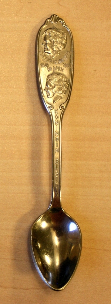 Theelepel Kroning Beatrix