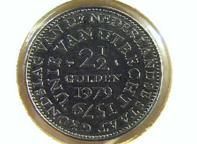 Munt,  2 1/2 gulden, 1979