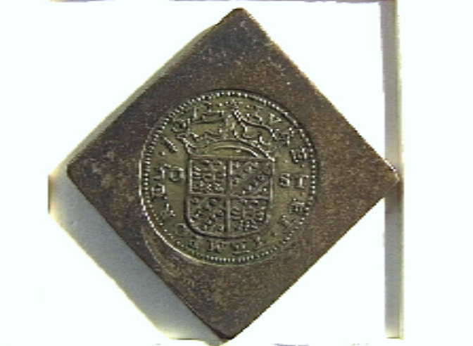 Noodmunt Stad Groningen, 50 stuiver, van het beleg van 1672.