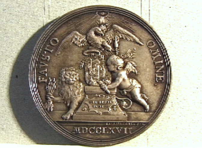 Huwelijkspenning  t.g.v. het huwelijk van Willem V en F.S.W. van Pruisen.