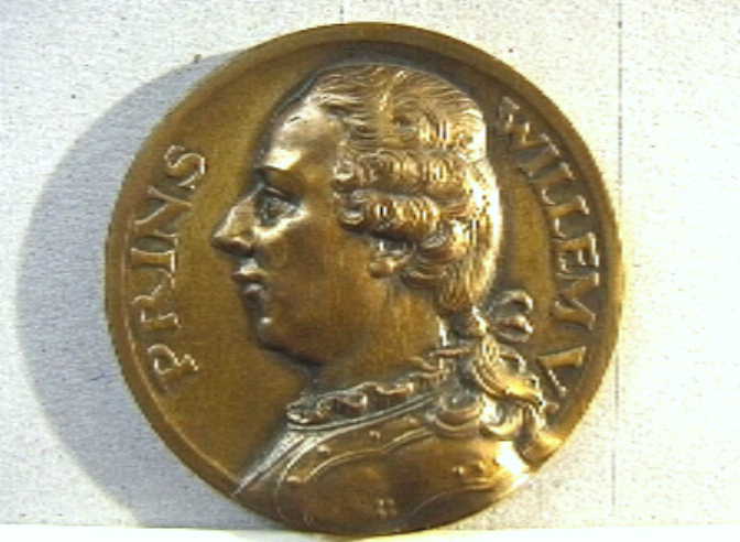 Penning prins Willem V.