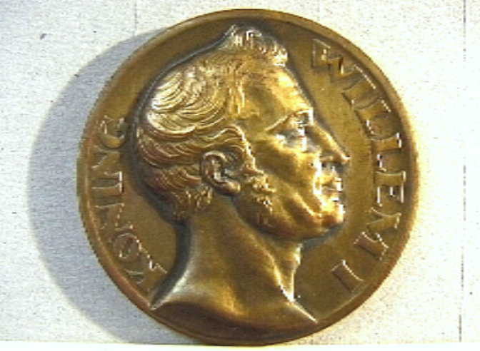 Penning koning Willem I.