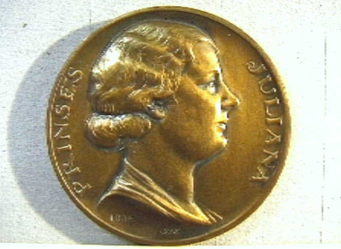 Penning prinses Juliana, 1934