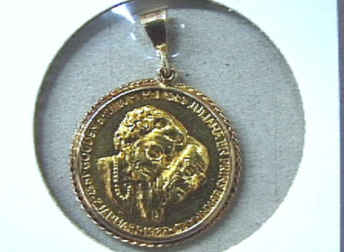 Penning t.g.v. gouden bruiloft van Juliana en Bernhard.