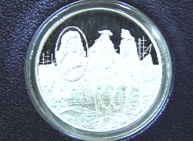 Penning prins Willem III (1650-1702).