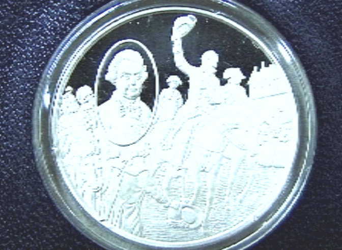 Penning prins Willem V (1748-1806).