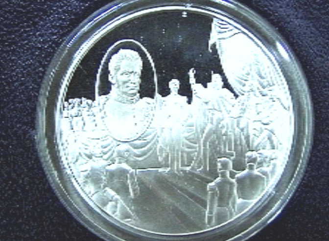 Penning koning Willem I (1772-1843).