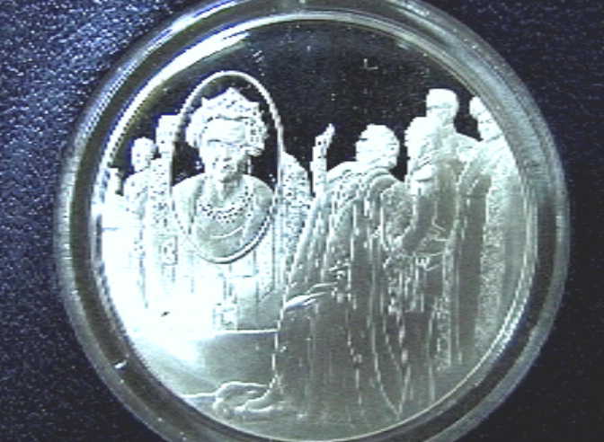 Penning koningin Juliana (geb. 1909).