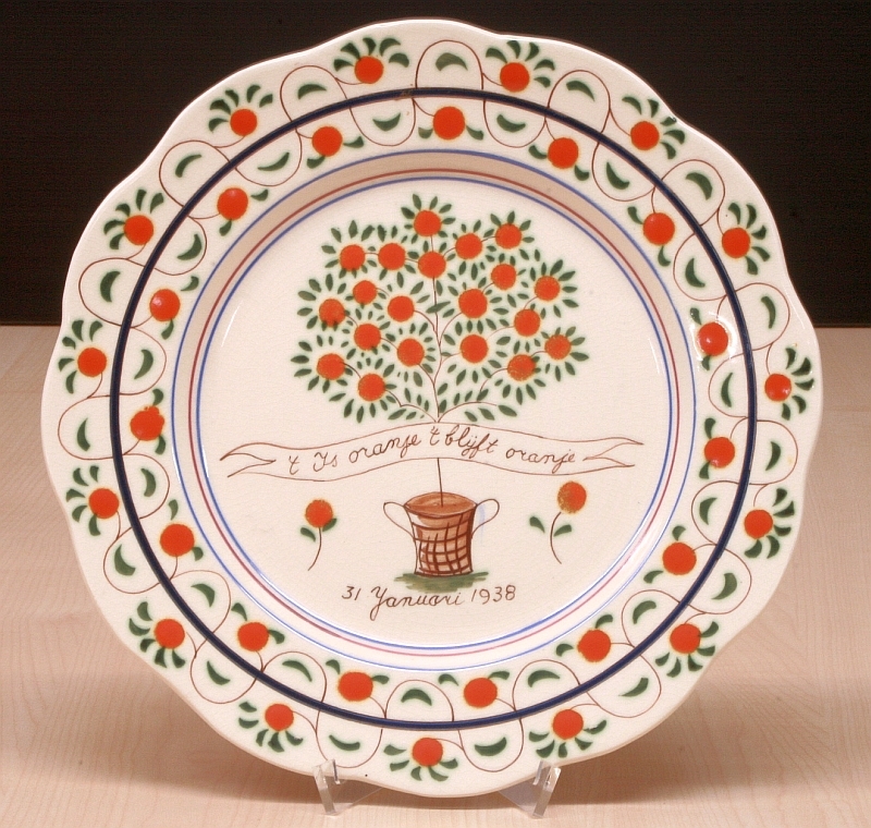 Bord geboorte van Beatrix