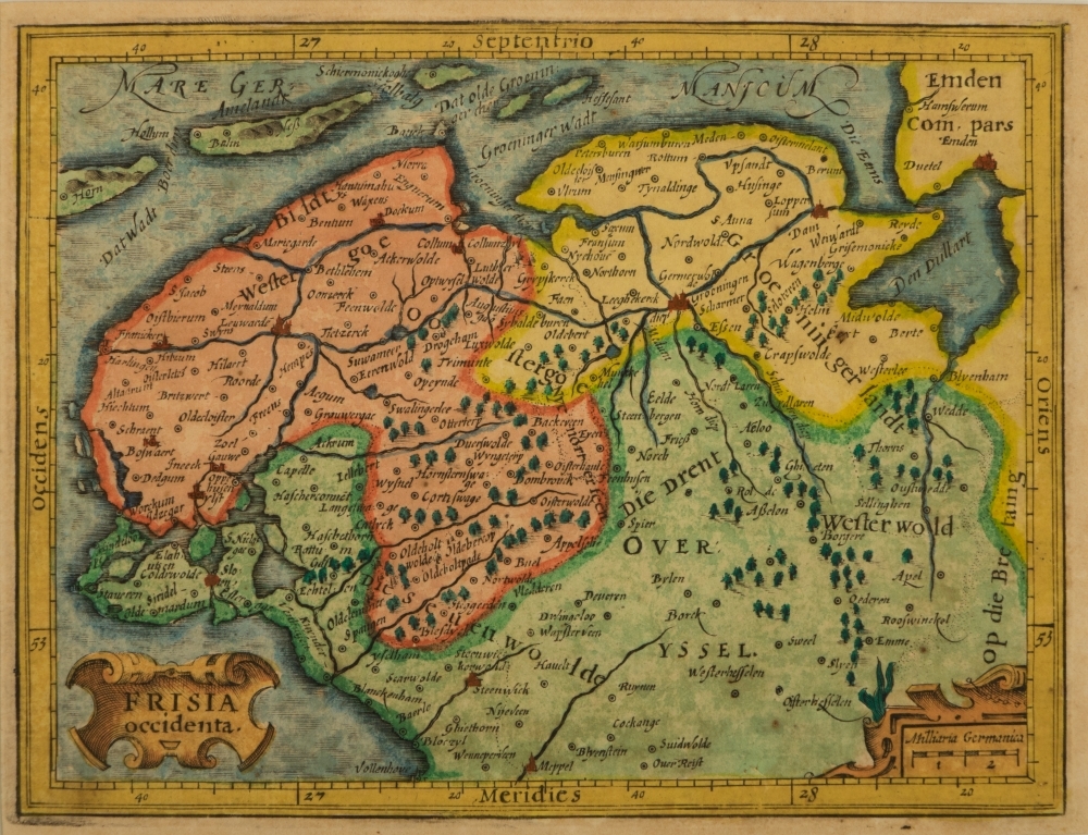 Friesland, Groningen en Drenthe