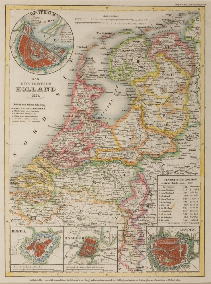 Koninkrijk Holland in 1837