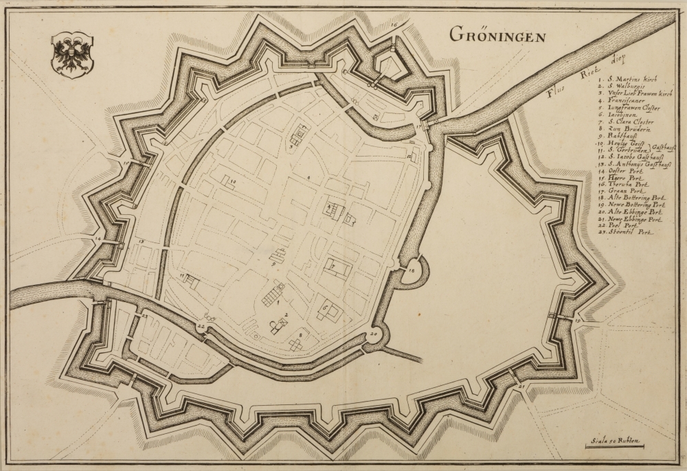 Stad Groningen, vesting