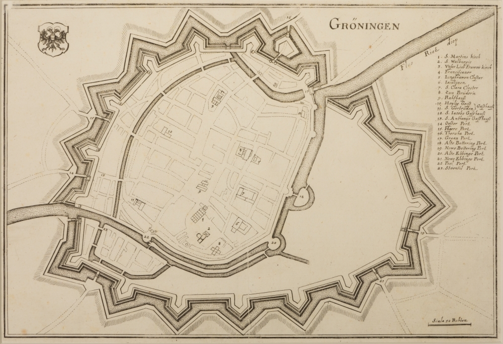 Stad Groningen, vesting