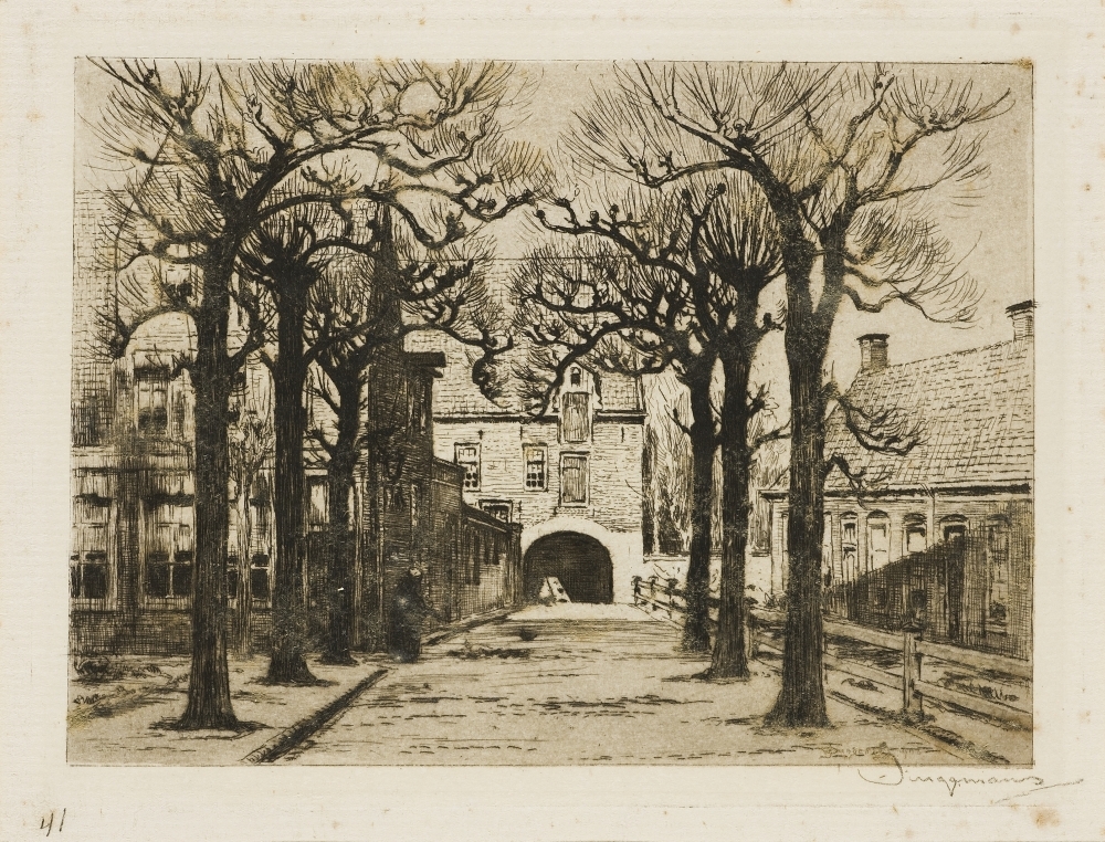 Hofje (Geertruids gasthuis) te Groningen