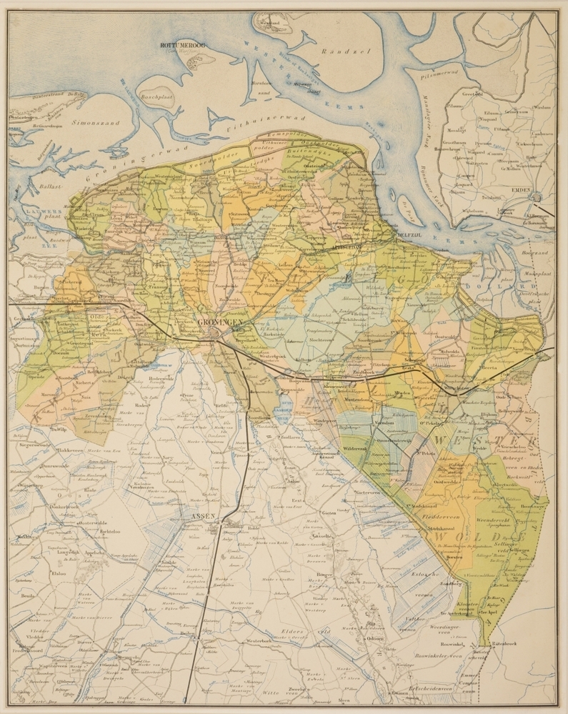 Provincie Groningen Grootte en bevolking der gemeenten