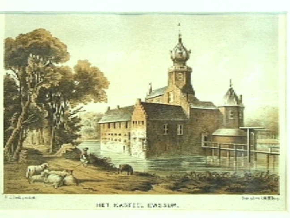Het kasteel Ewsum