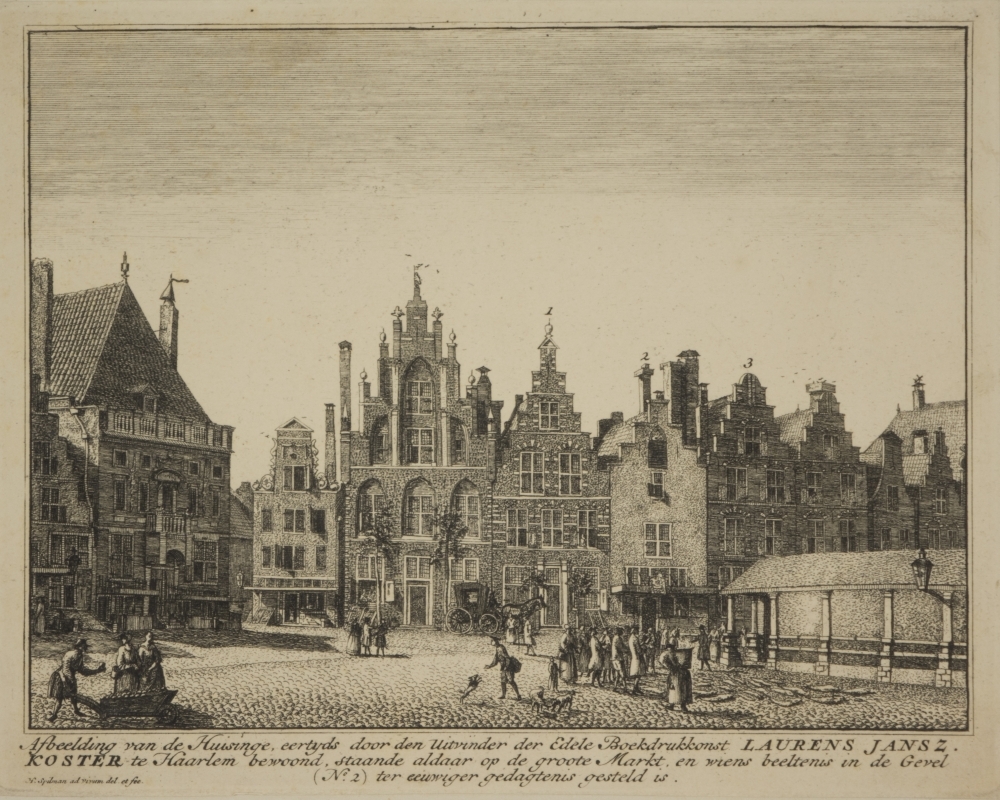 Huis Laurens Jansz Koster te Haarlem