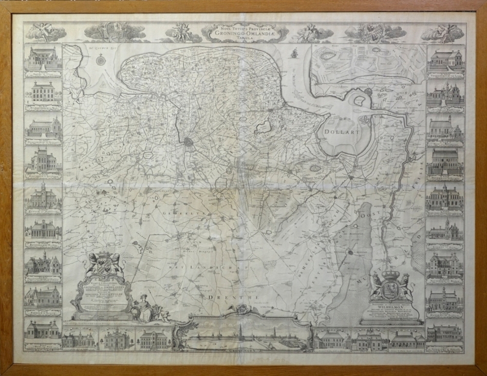 Beckeringh-kaart Provincie Groningen