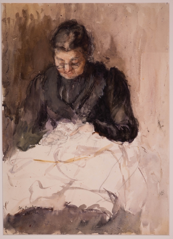 Portret van Mejuffrouw Verstege.