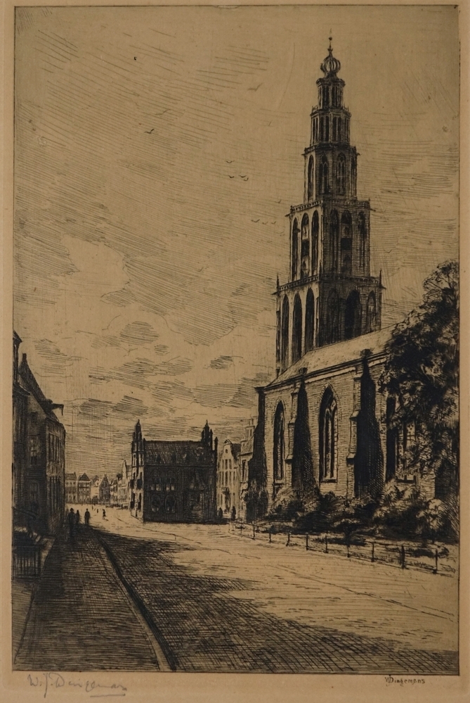 Martinikerk te Groningen.